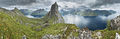 View from a ridge between Segla and Hesten, Senja, Norway, 2014 August.jpg