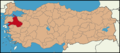 Latrans-Turkey location Balıkesir.png