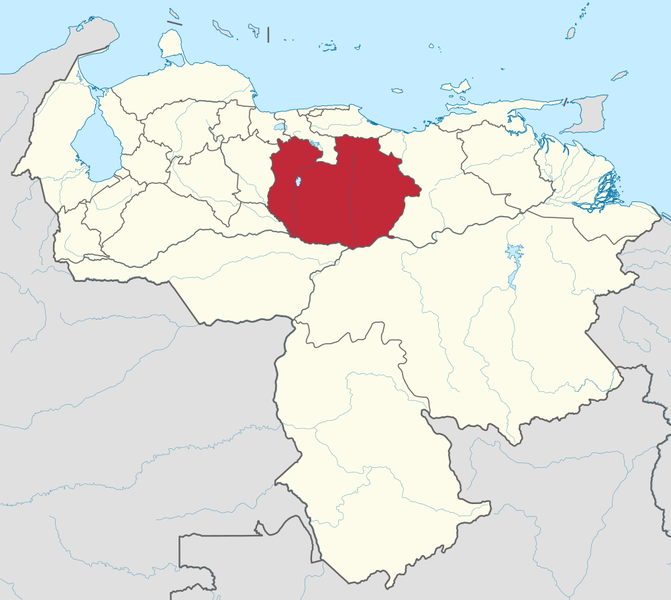 Soubor:Guarico in Venezuela.png