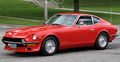 1972 Datsun 240Z in Pagoda Red, Front Left, 06-17-2022.jpg