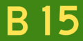 Australian Alphanumeric State Route B15.png