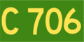 Australian Alphanumeric State Route C706.png