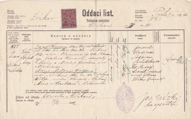 Soubor:Josef Churavy-Marie Wolfova-Oddaci List.jpg