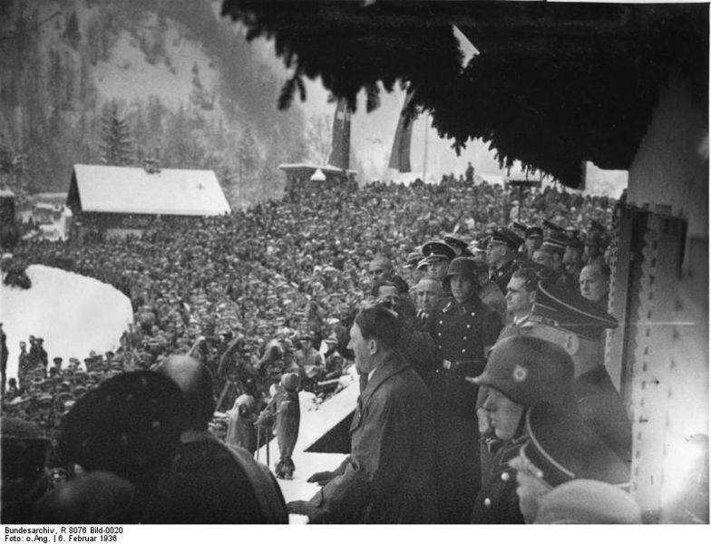 Soubor:Bundesarchiv R 8076 Bild-0020, Olympische Winterspiele.- Eröffnung.jpg