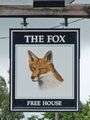 'The Fox' pub sign - geograph.org.uk - 879641.jpg