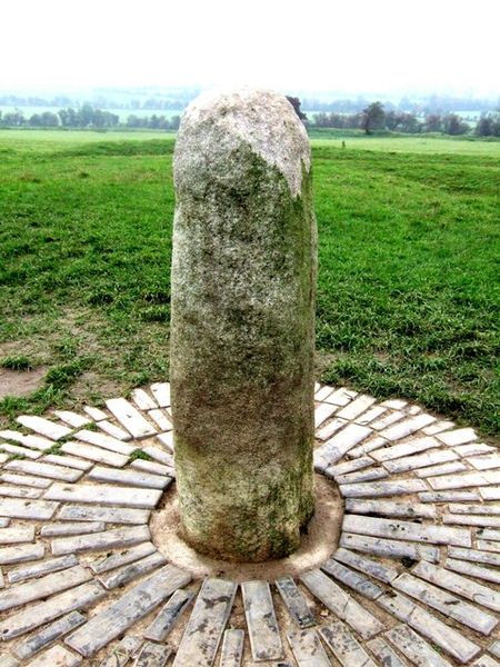 Soubor:"Stone of Destiny", at Tara - geograph.org.uk - 896698.jpg