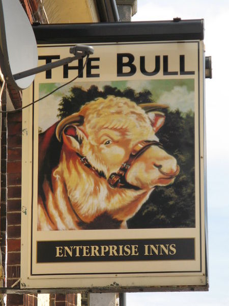 Soubor:(Another) sign for The Bull - geograph.org.uk - 911938.jpg