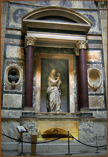 Soubor:Pantheon-raphaels-tomb.jpg