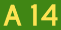 Australian Alphanumeric State Route A14.png