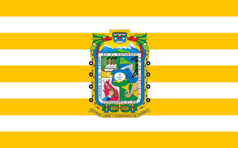 Soubor:Flag of Puebla.png