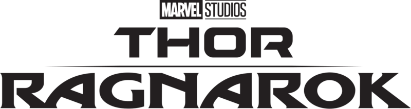 Soubor:Thor Ragnarok Logo Black.png