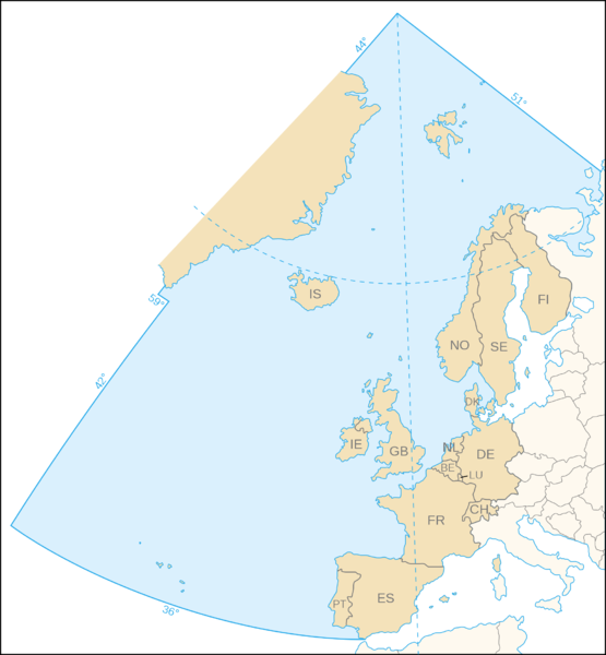 Soubor:OSPAR Commission area map.png